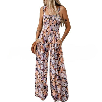 ELISA Boho Breeze Pocket Jumpsuit