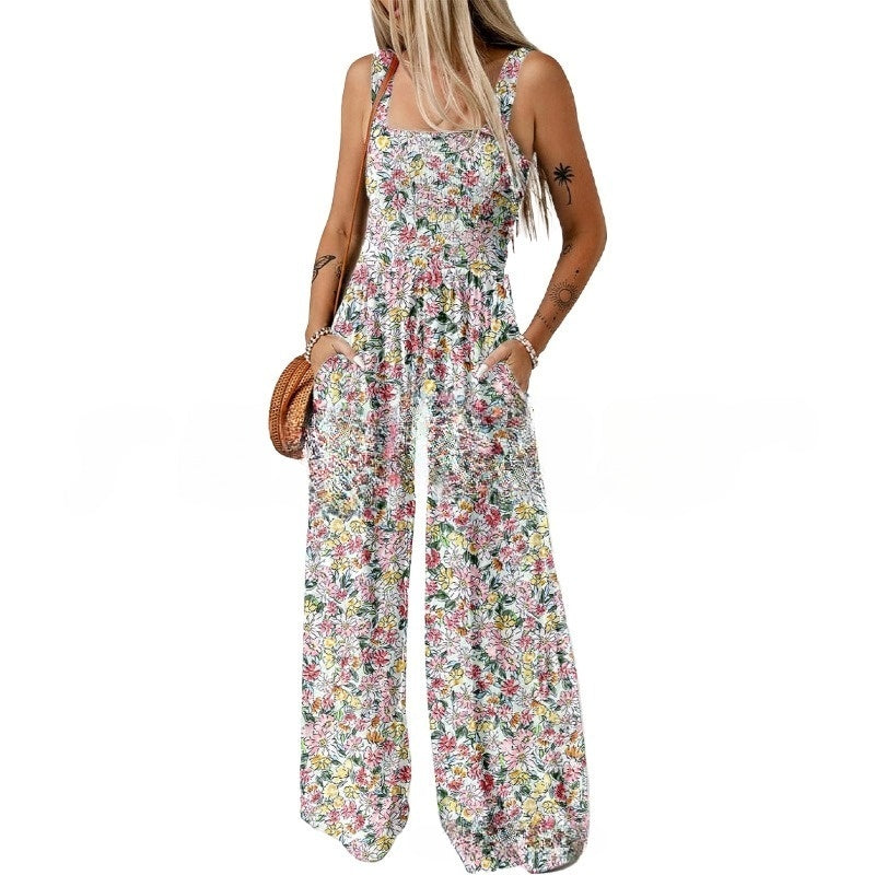 ELISA Boho Breeze Pocket Jumpsuit