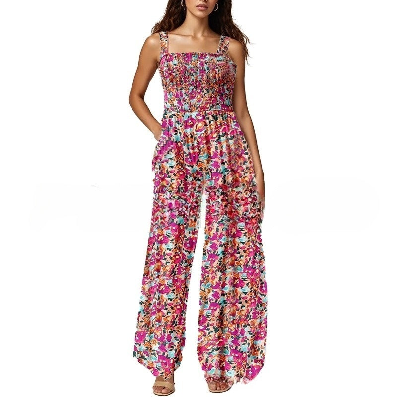 ELISA Boho Breeze Pocket Jumpsuit