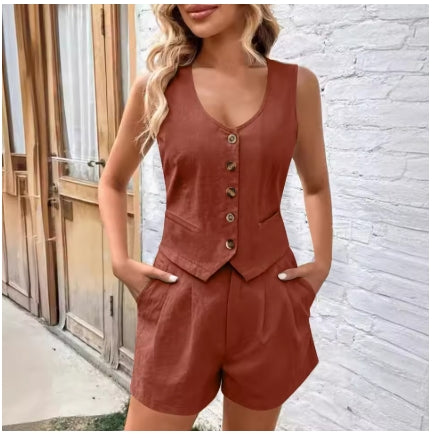 SENA Summer Women Shorts Set