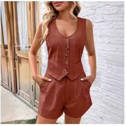 SENA Summer Women Shorts Set