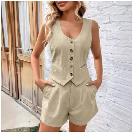 SENA Summer Women Shorts Set