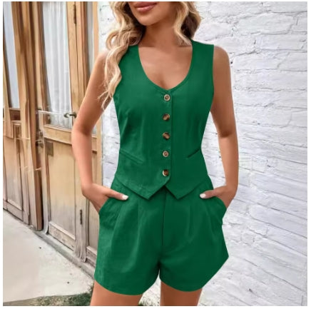 SENA Summer Women Shorts Set