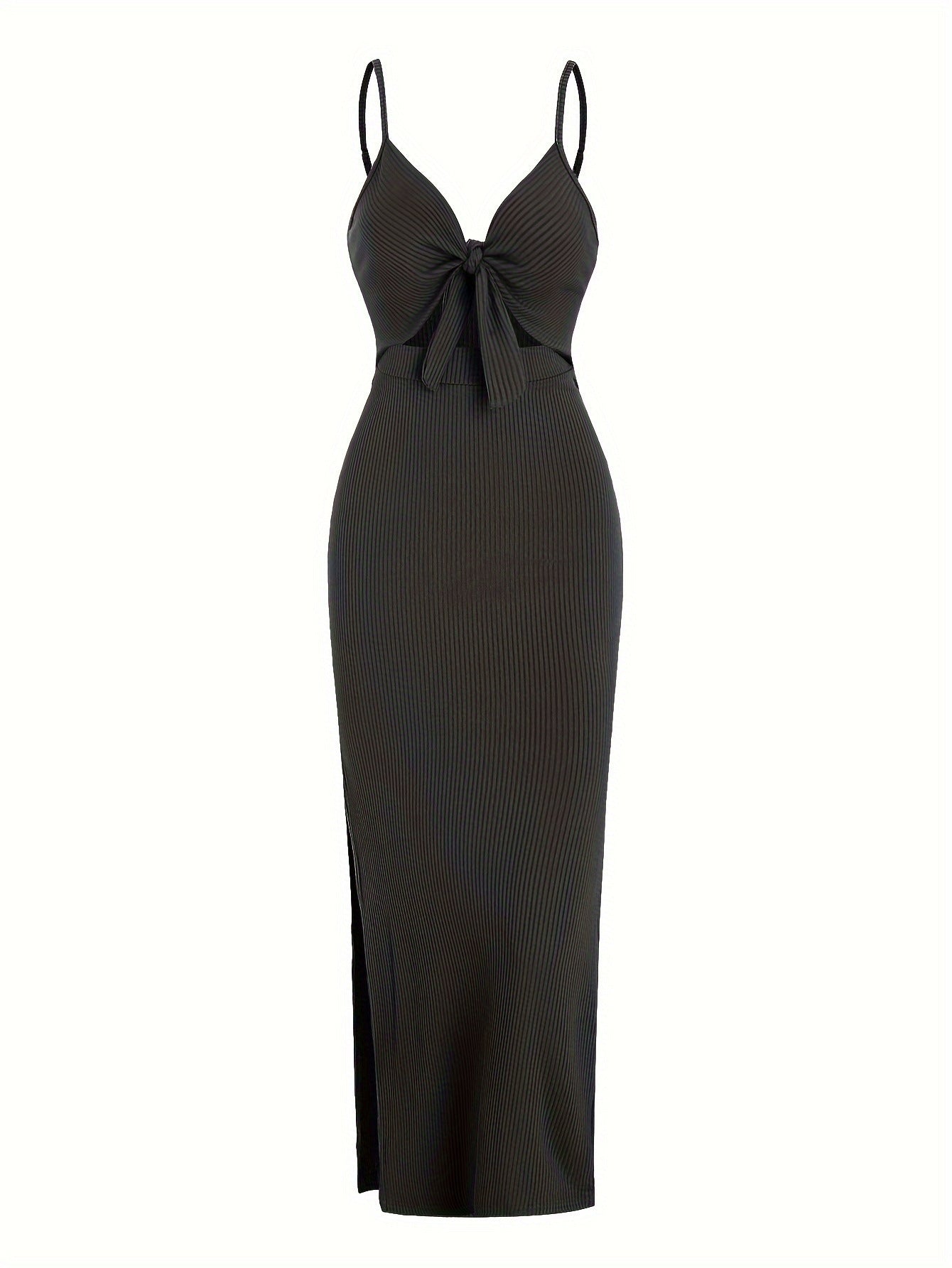 ELENA Lace Up Elegance Dress