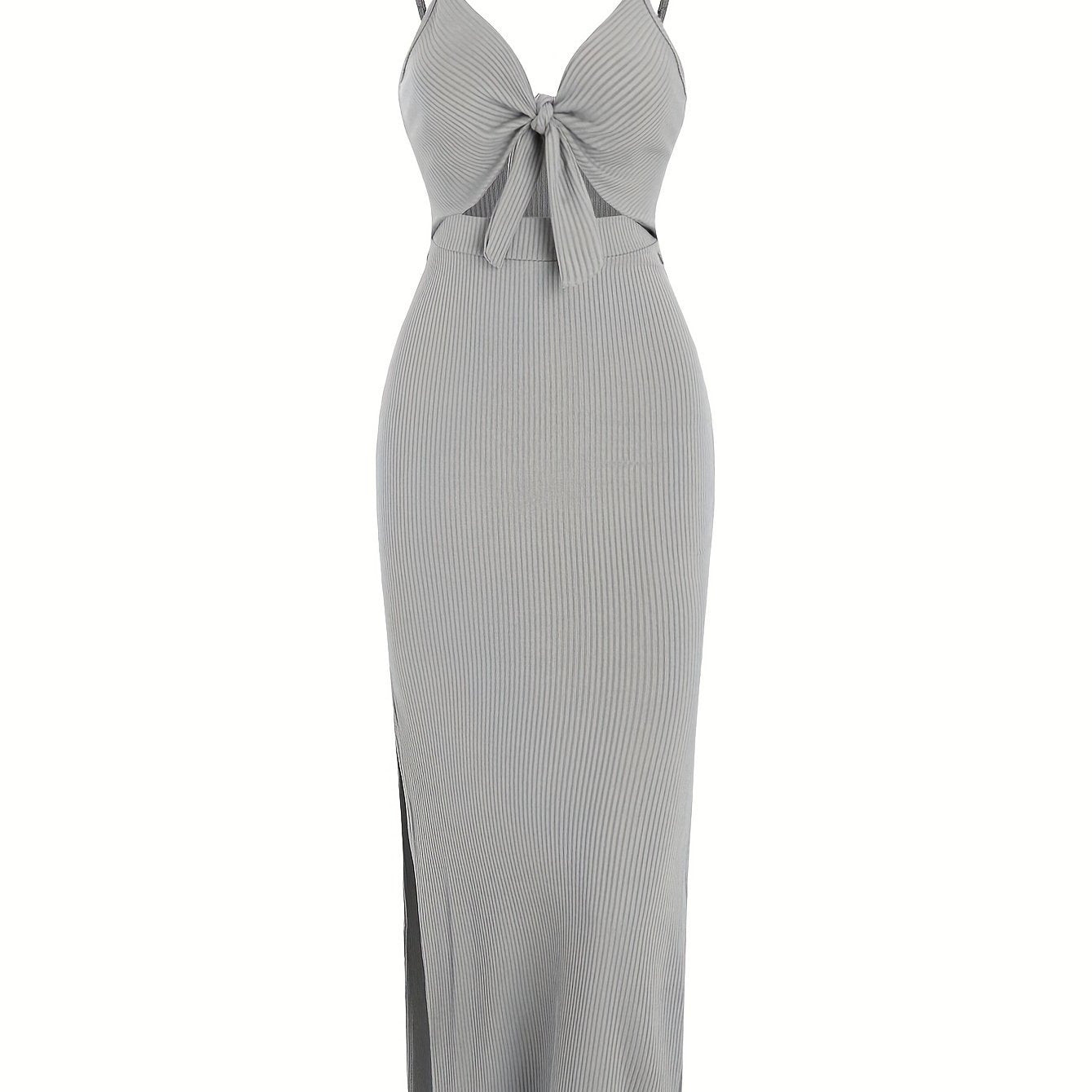ELENA Lace Up Elegance Dress