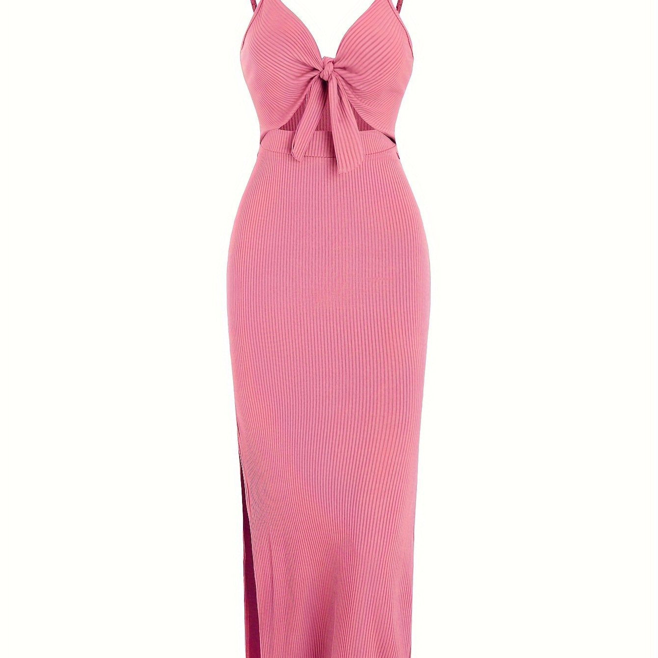 ELENA Lace Up Elegance Dress