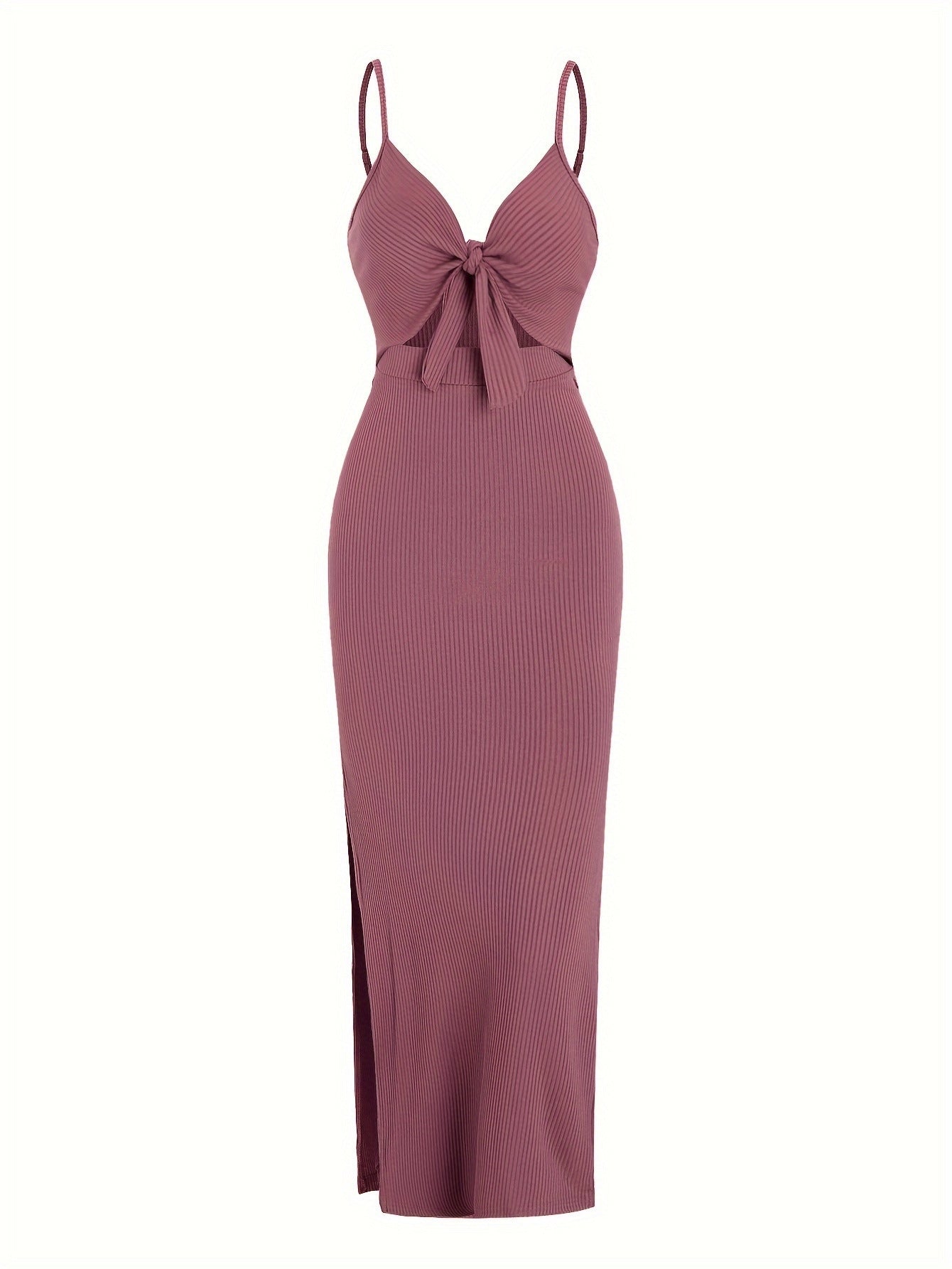 ELENA Lace Up Elegance Dress