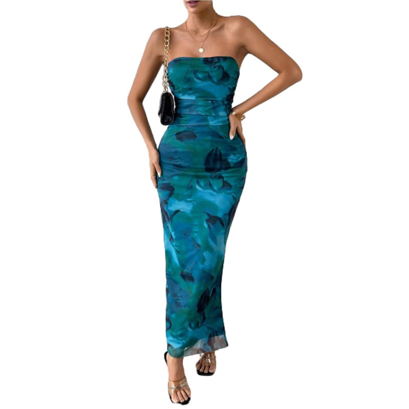LUANA Elegant Sleeveless Long Dress