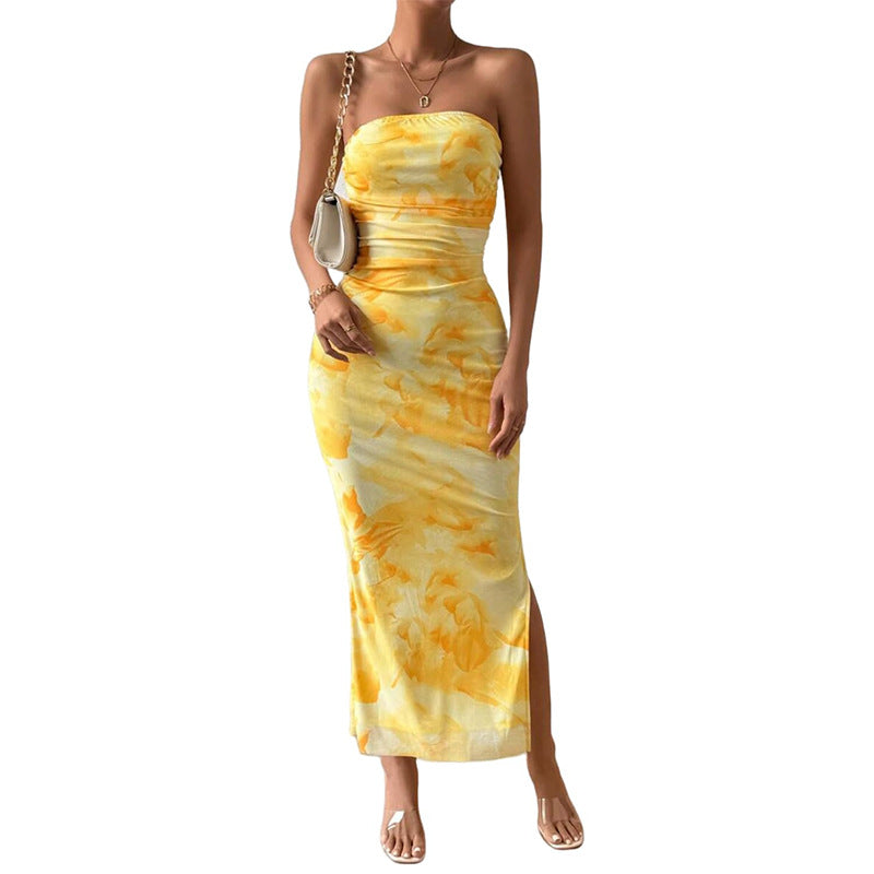LUANA Elegant Sleeveless Long Dress